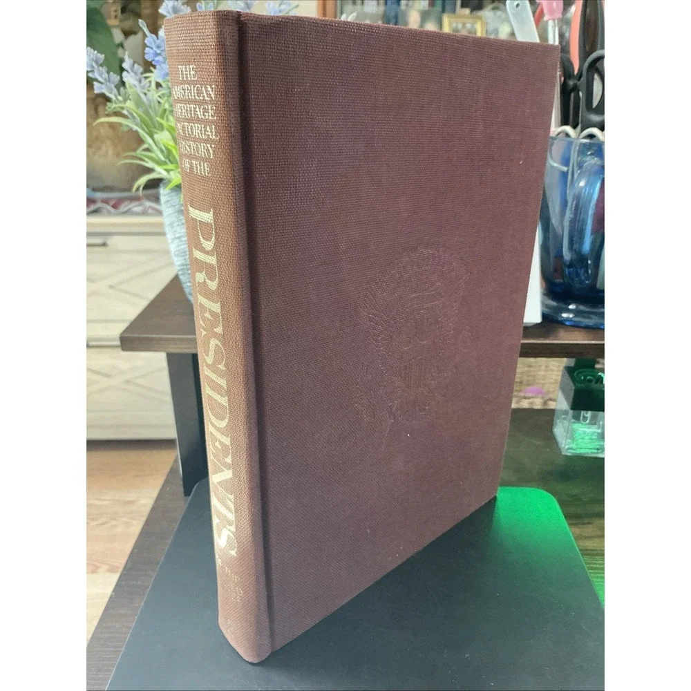 Vintage 1968 American Heritage History of the Presidents 3-Book Box‎ Set